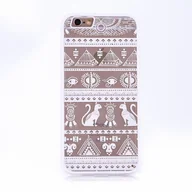 Etui i futerały do telefonów - Etui na telefon komórkowy Mandala do Samsung Galaxy S7 Design Etui ochronne Etui z motywem egipskich znaków Etui Bumper Biały - miniaturka - grafika 1