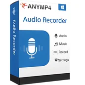 Programy do edycji dźwięku - AnyMP4 Audio Recorder (1 urządzenie / 1 rok) - miniaturka - grafika 1