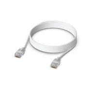Kable miedziane - Ubiquiti UACC-Cable-Patch-EL-3M-W kabel sieciowy Półprzezroczysty, Biały Cat6 - miniaturka - grafika 1