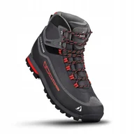 Buty trekkingowe męskie - Buty trekkingowe Męskie Bergson Kinyetti Mid Stx Dark Grey/Red 46 - miniaturka - grafika 1