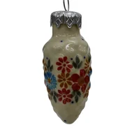 Bombki - Ceramiczna bombka choinkowa Ceramika Bolesławiec - miniaturka - grafika 1