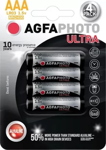 Agfa Bateria Ultra AAA / R03 4 szt. - Baterie i akcesoria - miniaturka - grafika 1