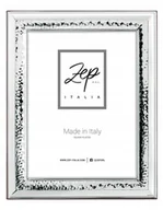 Ramki na zdjęcia - Ramka metalowa na zdjęcie 15x20 srebrna tłoczona - miniaturka - grafika 1