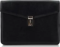 Teczki i aktówki - Belveder Organizer Skórzany Czarny na Zamek BY25 - miniaturka - grafika 1