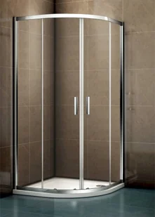 Kabina prysznicowa półokrągła Riho Hamar 2.0 100x100 cm - GR16200 - Kabiny prysznicowe - miniaturka - grafika 1