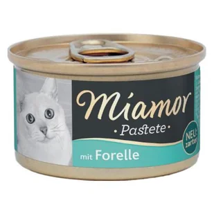 Miamor PASTETE puszka 85G PSTRĄG 74413 12 16356 - Mokra karma dla kotów Miamor PASTETE puszka 85G PSTRĄG 74413 12 16356 - Mokra karma dla kotów - miniaturka - grafika 2