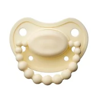Smoczki uspokajające - LUU - Smoczek pozycjonujący, creamy lemon 3-6m - miniaturka - grafika 1