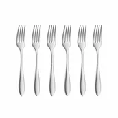 Zestawy sztućców - Komplet widelczyków do ciasta 6 sztuk JASMINE - miniaturka - grafika 1