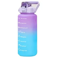Księgarnia OUTLET - EXTRALINK BUTELKA MOTYWACYJNA BIDON NA WODĘ 2000ML FIOLET-BŁĘKIT BUT-992 - miniaturka - grafika 1
