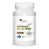 Suplementy naturalne - MedicaLine Aliness Nattokinase NSK-SD 100 mg - 60 kapsułek A580482 - miniaturka - grafika 1