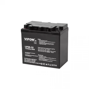Vipow Akumulator żelowy 12V 55Ah AP_194355 - Akumulatory ogólnego zastosowania - miniaturka - grafika 1