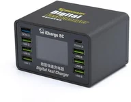 Narzędzia sieciowe - MECHANIC iCharge 8C Ładowarka serwisowa 8 portów PD QC3.0 - miniaturka - grafika 1