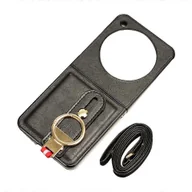 Etui i futerały do telefonów - dla ZTE Libero Etui na telefon z klapką do paska na nadgarstek Nubia Flip z paskiem do zawieszania Czarny - miniaturka - grafika 1