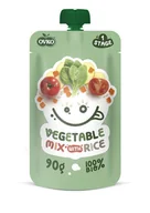 Dania dla dzieci - OVKO Danie mix warzyw z ryżem po 6 miesiącu życia BIO 90g - Ovko - miniaturka - grafika 1