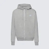 Bluzy męskie - NIKE BLUZA Z KAPTUREM M NSW CLUB DT HOODIE FZ BB ESSENTIALS - miniaturka - grafika 1