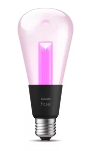 Philips Hue White and color Ambiance Inteligentna żarówka E27 ST72 - Systemy inteligentnych domów - miniaturka - grafika 1