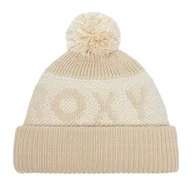 Czapki damskie - Czapka Roxy CEO-RX-W3-001-AW25 Beżowy - miniaturka - grafika 1