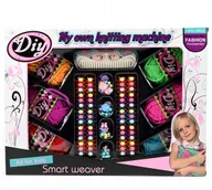 Prace ręczne dla dzieci - SZYDEŁKOWANIE TKANIE NA KROŚNIE DLA DZIECI ZESTAW DLA POCZĄTKUJĄCYCH - miniaturka - grafika 1