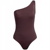 Stroje kąpielowe - Kostium kąpielowy damski 4F F027 brązowy 4FSS23USWSF027 81S M - miniaturka - grafika 1