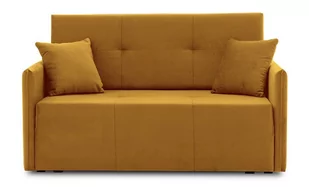 Sofa z funkcją spania, amerykanka, Drim, 137x99x82 cm, miodowy - Sofy i kanapy - miniaturka - grafika 1