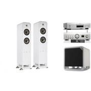 Zestawy stereo - DENON PMA-900HNE SP + DCD-900NE + POLK AUDIO S55E + HTS 10 białe - miniaturka - grafika 1