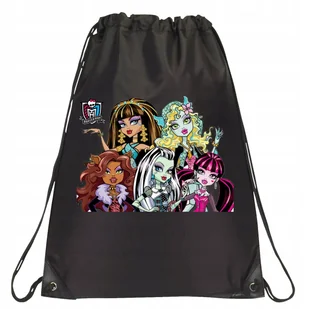 P148 PLECAK WOREK NA BUTY TORNISTER MONSTER HIGH PREZENT JAKOŚĆ - Torby szkolne - miniaturka - grafika 1