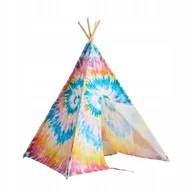 Namioty i tipi dla dzieci - Namiot TIPI dla dzieci Wigwam do pokoju Tęcza - miniaturka - grafika 1