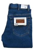 Spodnie męskie - WRANGLER TEXAS SLIM 822 MIDNIGHT SHADOW JEANSY MĘSKIE sec - miniaturka - grafika 1
