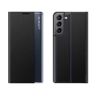 New Sleep Case etui Samsung Galaxy A54 5G pokrowiec z klapką podstawka czarne - Etui i futerały do telefonów - miniaturka - grafika 1