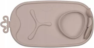 Podkładka Silikonowa Na Stół Do Nauki Samodzielnego Jedzenia Zwijana Latte B.box Roll + Go - Miseczki i talerzyki dla dzieci - miniaturka - grafika 1
