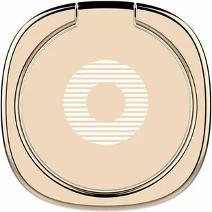 Baseus Uchwyt na palec Baseus Magnetic 360 Phone Ring Gold - Pozostałe akcesoria do telefonów - miniaturka - grafika 1