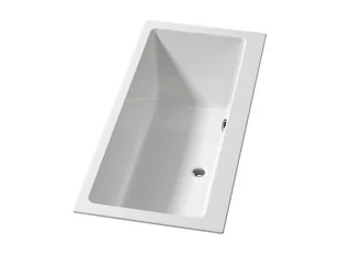 Riho Lugo Wall Wanna prostokątna 180x80 cm do zabudowy biały połysk B159001005 - Wanny - miniaturka - grafika 1