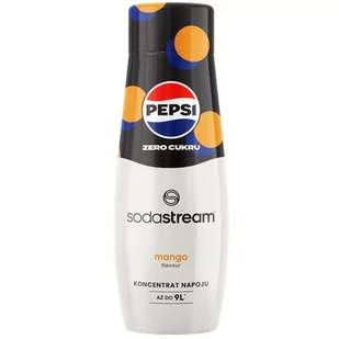 Syrop SODASTREAM Pepsi Max Zero Mango 440 ml bez cukru - Syropy i koncentraty owocowe - miniaturka - grafika 1
