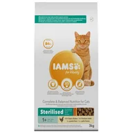 Sucha karma dla kotów - Karma dla kota IAMS For Vitality Sterylized Kurczak 3 kg - miniaturka - grafika 1