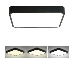 Brilagi - LED Plafon POOL LED/36W/230V 3000/4500/6000K 40x40 cm czarny - Lampy sufitowe - miniaturka - grafika 1