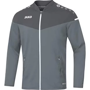 JAKO Jako Champ 2.0 damska kurtka prezentacyjna, szara/antracytowa jasna, 36 9820 - Kurtki damskie - miniaturka - grafika 1