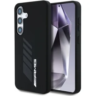 Etui AMG Oversize Rhombs MagSafe do Samsung Galaxy S25 Czarny - Etui i futerały do telefonów - miniaturka - grafika 1