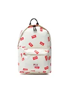Plecaki - Plecak Bacoor Multi Label Aop Badge Backpack S'Cool FBU0004 Kolorowy - Fila - miniaturka - grafika 1