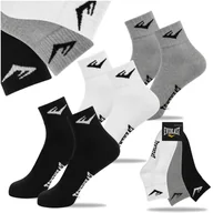 Skarpetki męskie - Everlast Skarpety Męskie Zakostki Bawełniane 3 pary SKQ003 Rozmiar 39/42 - miniaturka - grafika 1