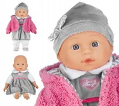 Lalki dla dziewczynek - Lalka bobas Julka interaktywna mówi śpiewa Pl En - miniaturka - grafika 1