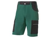 Odzież robocza - PARKSIDE PARKSIDE Męskie spodnie robocze, krótkie (56, Zielony/ czarny) - miniaturka - grafika 1