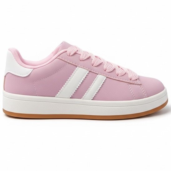 Buty Trampki Damskie Pastelowo Różowe Enna Sportowe Eleganckie Na Co Dzień Modne Stylowe Z Ekologicznej Skóry Lekkie 38