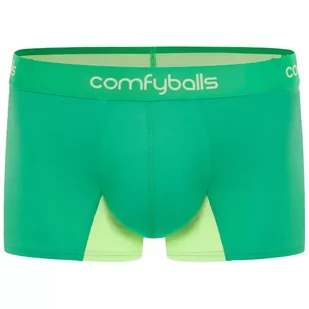 COMFYBALLS Bokserki do biegania REGULAR PERFORMANCE apple green - Bielizna sportowa męska - miniaturka - grafika 1