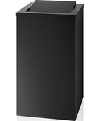 Kosze na bieliznę - Kosz na pranie Decor Walther 58 cm czarny mat z klapką - miniaturka - grafika 1