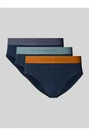 Majtki damskie - Slipy z elastycznym paskiem z logo w zestawie 3 szt. - Schiesser - miniaturka - grafika 1