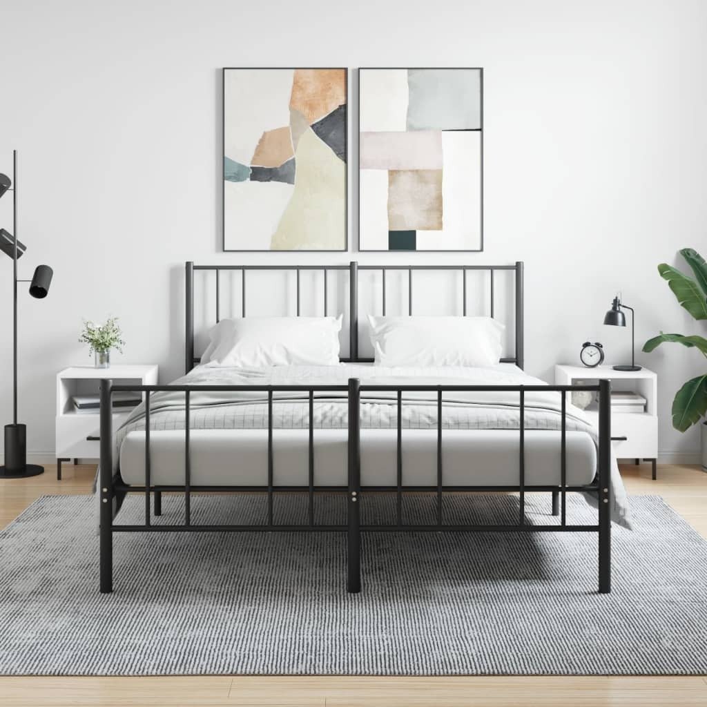 vidaXL Szafki nocne 2 szt. Biały 40x35x47,5 cm Materiał drewnopochodny - Stolik nocny - Szafki nocne - Szafa - Szafka nocna