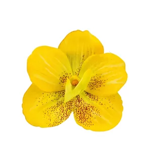 Storczyk Sat. Żółto Zielony Główka Wyrobowa 1 Szt - Sztuczne kwiaty - miniaturka - grafika 1
