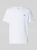 Koszulki męskie - T-shirt o kroju regular fit z czystej bawełny - miniaturka - grafika 1