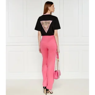 GUESS T-shirt | Regular Fit - Koszulki i topy damskie - miniaturka - grafika 1