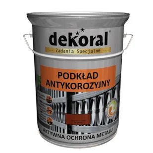 Podkład antykorozyjny czerwony tlenkowy 5 l - Farby olejne i specjalne - miniaturka - grafika 1